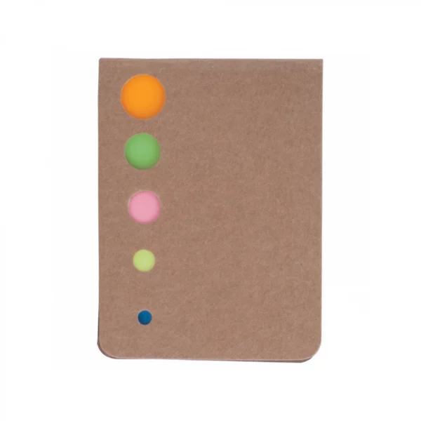 Block Notes Adesivi Circles Naturale