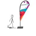 Bandiera Curve gadget promozionale