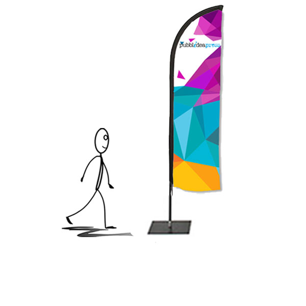 Bandiera Wave gadget personalizzato