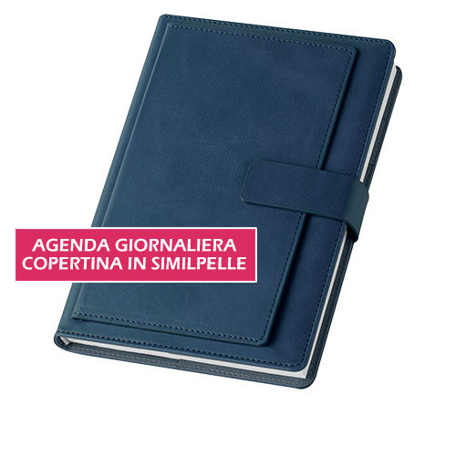 Agenda in similpelle Business gadget personalizzato