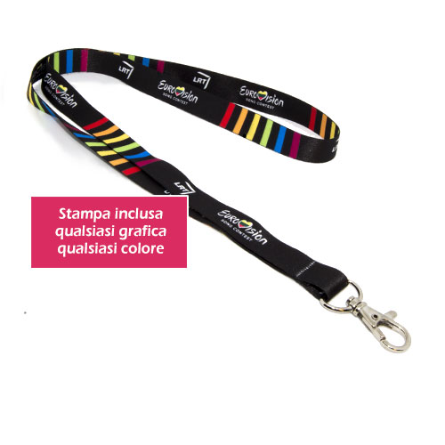 Porta Badge Hook 15 mm gadget personalizzato