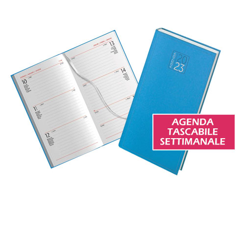 Agenda tascabile settimanale Pocket gadget personalizzato