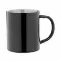 Tazza Personalizzata Metallo Metal Nera