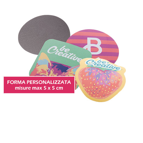 Magnete forma personalizzata Basic gadget personalizzato