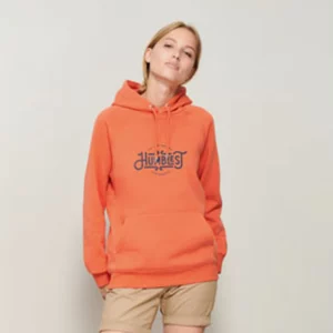 Felpa Personalizzata Cotone Biologico Eco Hood Unisex
