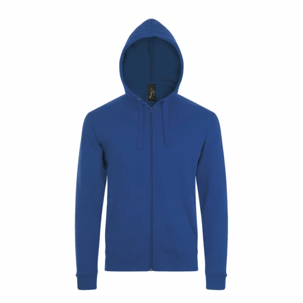 Felpa Personalizzata Zip Blu