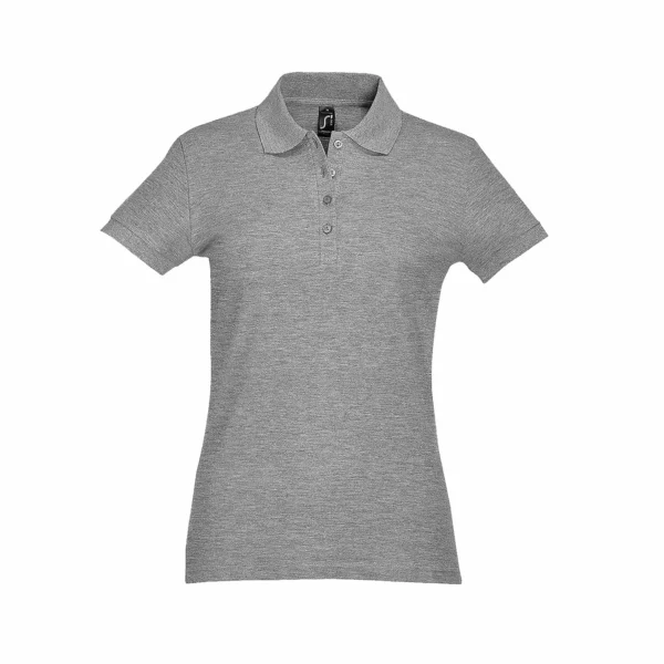 Polo Personalizzata Classic Donna Grigio