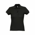 Polo Personalizzata Classic Donna Nero