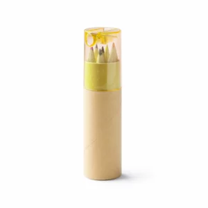 Set Matite Personalizzate Circle Giallo