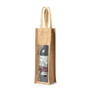 Mk3480 Borsa Porta Bottiglia Nature – 1 Bottiglia Laterale