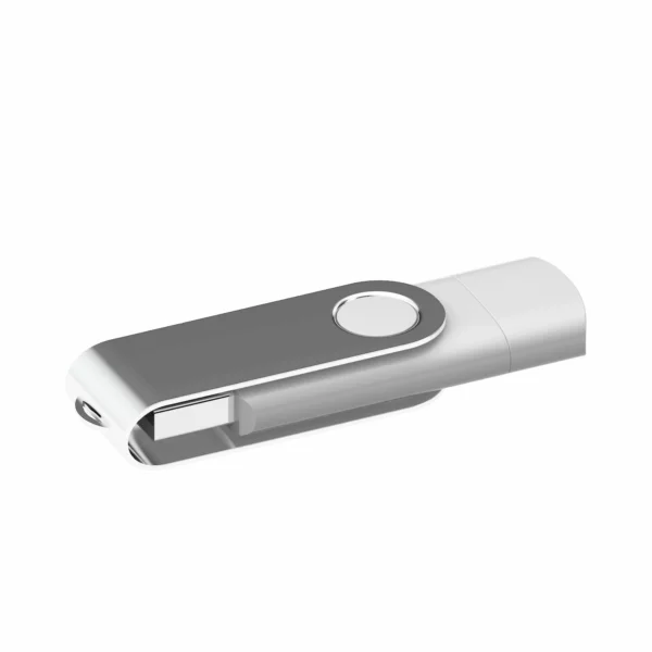 Chiavetta Usb Personalizzata Type C Bianca