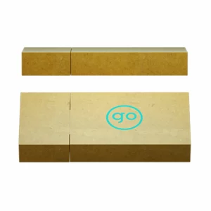 Chiavetta Usb Personalizzata Riciclata Rec Visione Lato E Fianco